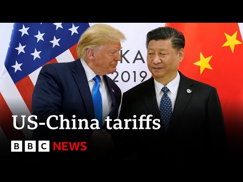 特朗普關稅生效，中國宣佈採取報復行動 | BBC News (China announces retaliatory action as Donald Trump's tariffs take effect | BBC News)
