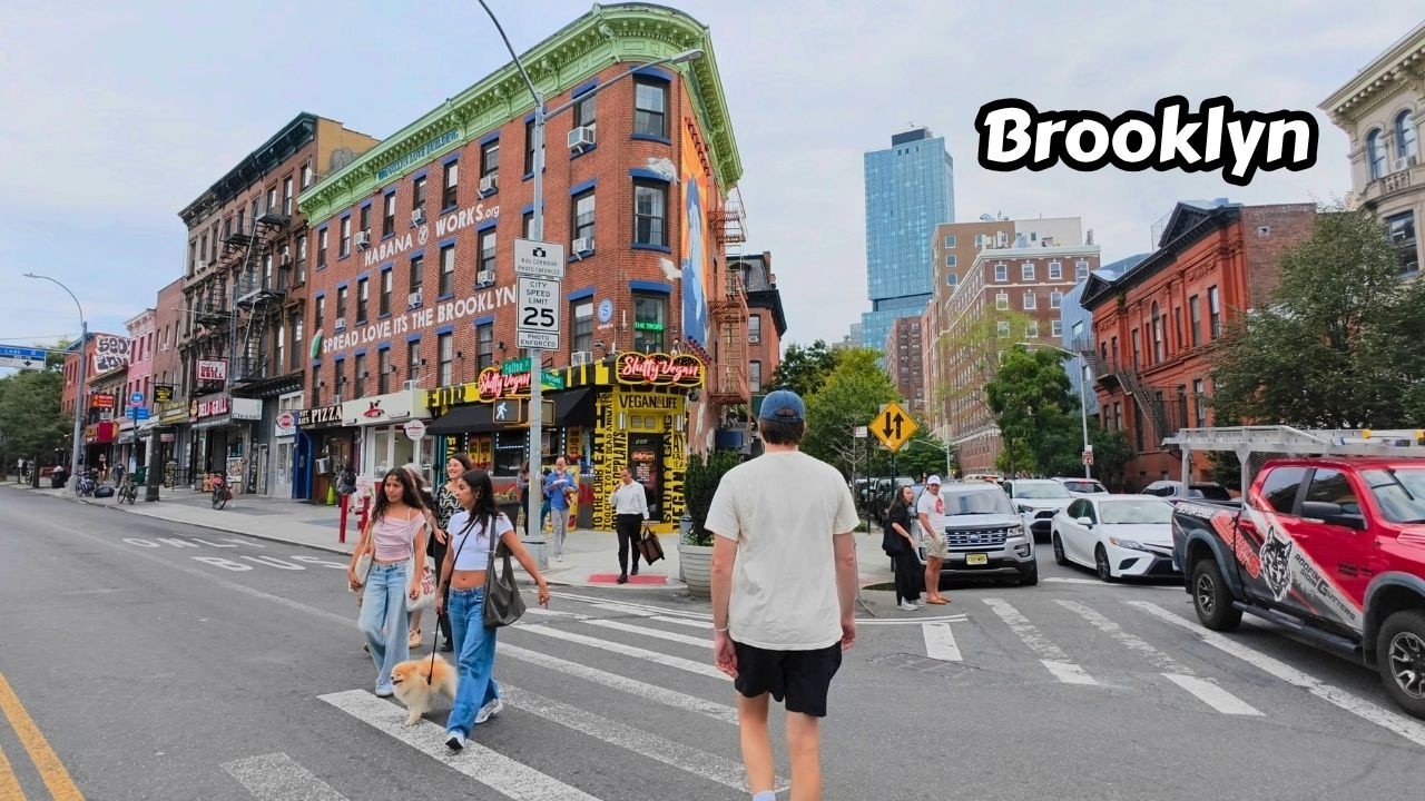 New York City Walking Tour 4k Brooklyn Downtown Brooklyn Ny