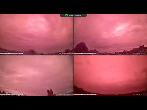 Timelapse do céu - Uma semana em alguns instantes em Santa Catarina - Monte Castelo - 20/10/2025
