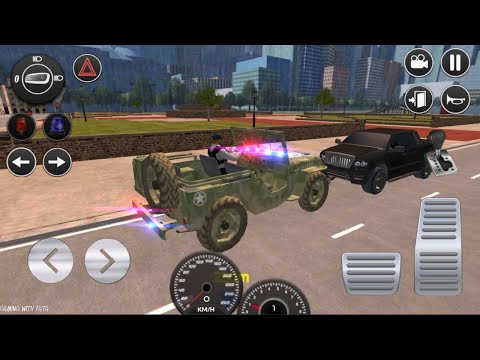 Police Jeep Driving American - New Police car game 2020 - Android GamePlay