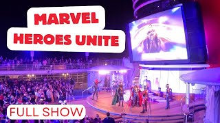 Heroes Unite! Epic Marvel Show Aboard Disney Wonder