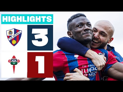 SD HUESCA 3 - 1 RACING CLUB FERROL I RESUMEN LALIGA HYPERMOTION