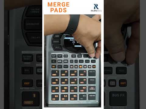 Roland SP404mk2 Merge Pads @IndiaRoland @BOSSinfoglobal @rolandglobal