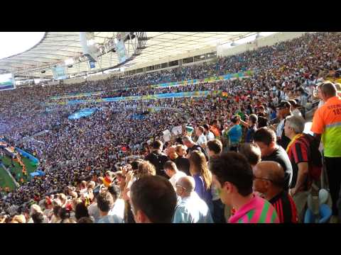 Germany anthem World cup final 2014