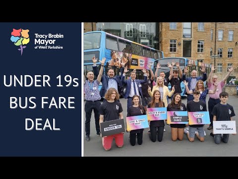 WEST YORKSHIRE launches UNDER 19s BUS FARE DEAL