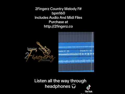 2Fingerz Country Melody F# bpm160