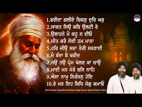 Juke Box | Gurbani Shabad | Beautiful Shabads | Bhai Surinder Singh Bhai Nachhtar Singh Darbar Sahib