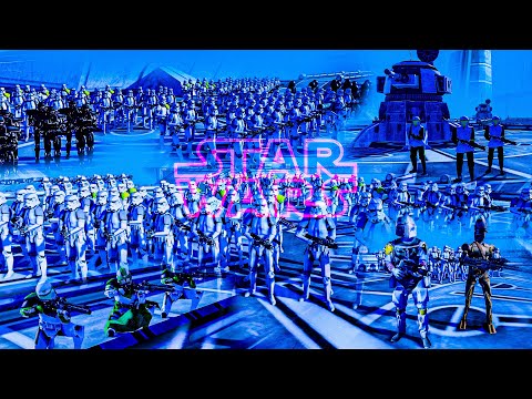 REBEL CLONE FORCE FIGHT TO DEFEND THEIR HOME | Kamino Uprising - part 3