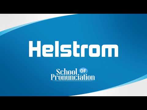 Learn How To Pronounce Helstrom