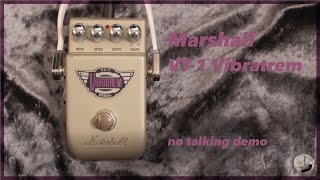 Video thumbnail for Marshall VT-1 - Vibratrem - No Talking Demo by Borrowing Space