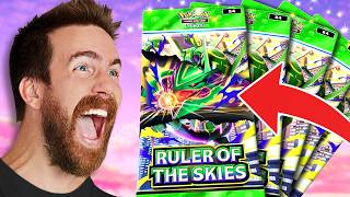 The New Ruler Of The Skies Rayquaza Packs are Basically Here...Can I Finish!?