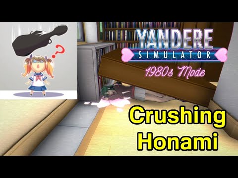 Crushing Honami - Yandere Simulator (80s Mode) #3 [DEMO]