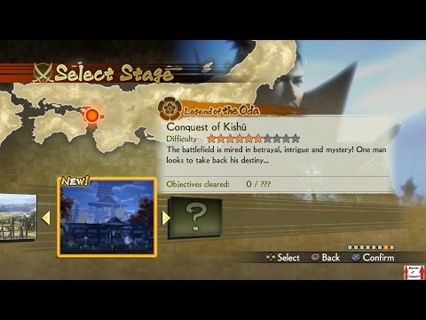 Samurai Warriors 4 Campaign Walkthrough (PS4) Legend of the Oda Part 7 - Conquest of Kishu
