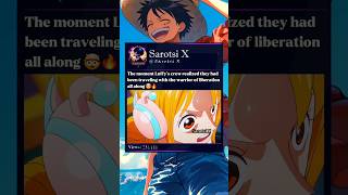 The warrior of liberation🫡 #luffy #nami #sanji #robin #vegapunk #onepiece