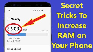 Secret Tricks To Increase RAM On Your Android Phone!! - Howtosolveit