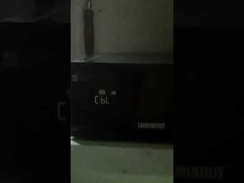 Luminous Zelio 1100 inverter alarm sounds🔊(CBL)