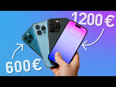 XXL-Vergleich: iPhone 15 (Pro) vs iPhone 14, 13 & 12