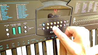 Video thumbnail for CASIO CTK-330 (sound and styles demonstration) HiQ sound by Keyboards - review - repair