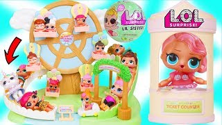 LOL Surprise Doll visit Baby Fair! Ferris Wheel Ro