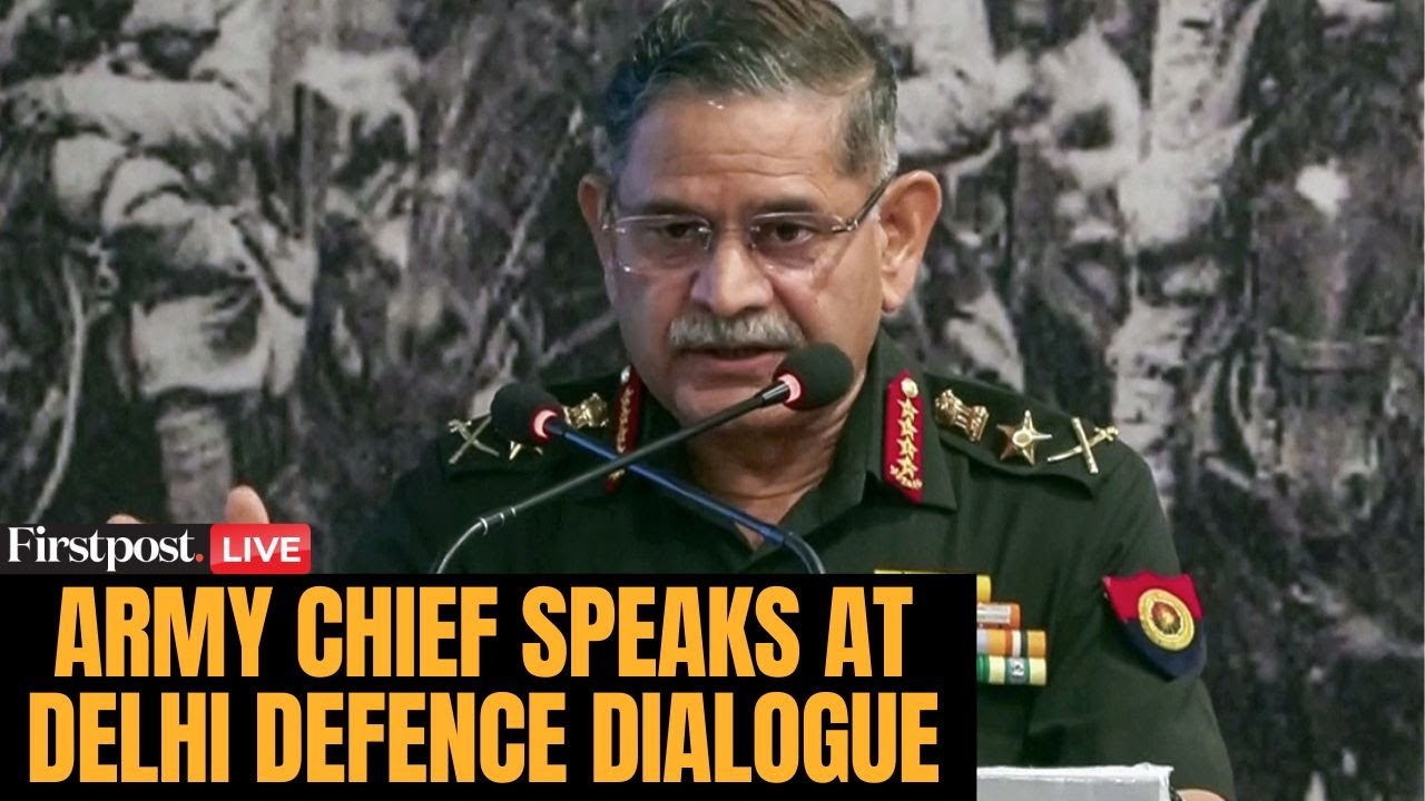 LIVE: Army Chief Gen Upendra Dwivedi Speaks at Delhi Defence Dialogue | Industry 5.0 | Indian Army