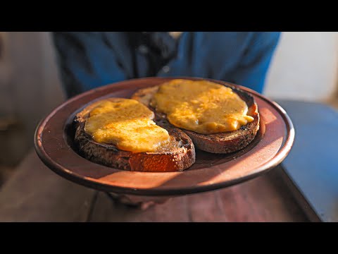 Unbelievably Good 250 Year Old Cheese Toast - Welsh Rarebit