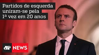 Oposição lança frente ampla para enfraquecer Macron no Parlamento francês