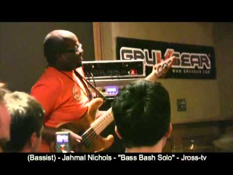 James Ross @ Jahmal Nichols - Bass Bash, Bass Solo - "Skjold Bass" - www.Jross-tv.com