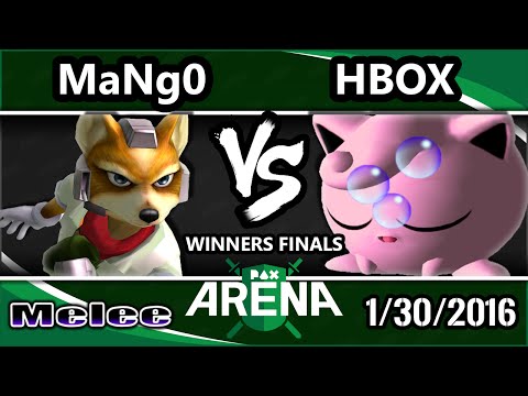 PAX South Arena - Liquid` Hungrybox (Jigglypuff) Vs. C9 Mango (Fox) SSBM WF - Smash Melee