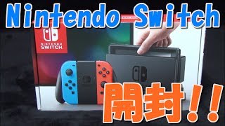 【Nintendo Switch】ニンテンドースイッチ開封したったww【今更】