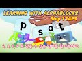 Learning English By Alphablocks 1 Taps 귀여운 알파블럭스 친구들이 무슨 대화를 낱�