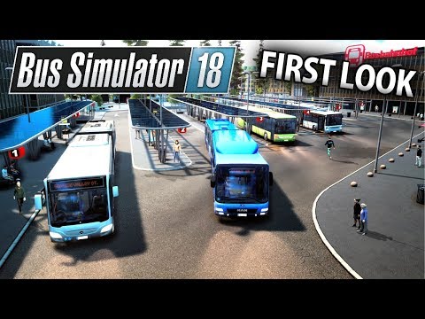 BUS SIMULATOR 18 | WELCOME ABOARD MY BUS COMPANY - First Look