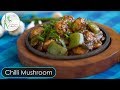 Easy Chilli Mushroom Recipe ~ By The Terrace Kitchen