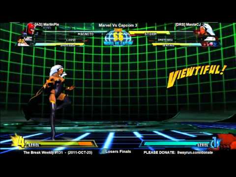 The Break Weekly #131 - MvC3 LF - [AG] MarlinPie VS [DRS] MastaCJ