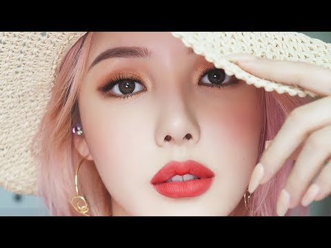 Summer Vacation Makeup🌞 (With subs) 썸머 바캉스 메이크업