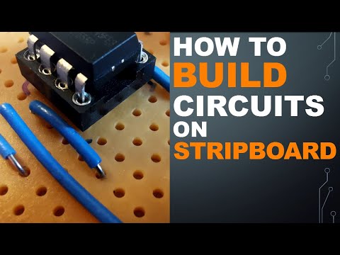 Come costruire circuiti su stripboard o veroboard
