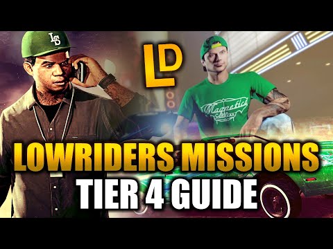 GTA Online: Lowriders Missions Tier 4 Challenge Guide! (This One is Tough...)