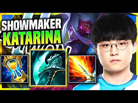 SHOWMAKER THE KATARINA BEAST WITH NEW ITEMS! - DWG ShowMaker Plays Katarina Mid vs Sylas!