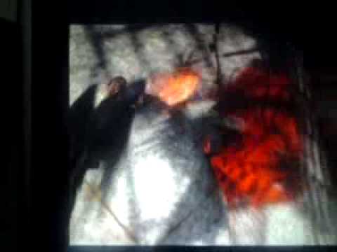 Desdentao defiende a hipo de un pesadilla monstruo