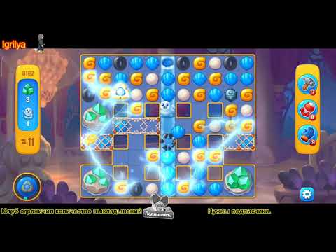 Fishdom level 8161, 8162, 8163 / Фишдом уровень 8161, 8162, 8163