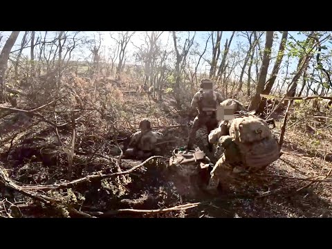 Combat GoPro 2024 - Foreign Fighter Wounded in Action