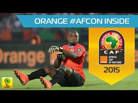 Robert Kidiaba Celebration | Zambia vs D.R. Congo | CAN Orange 2015