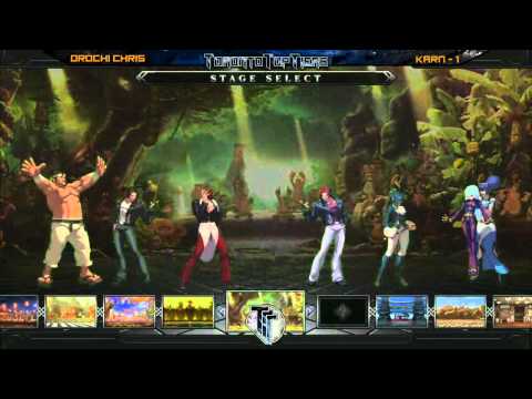 KOFXIII: Orochi Chris vs Karn