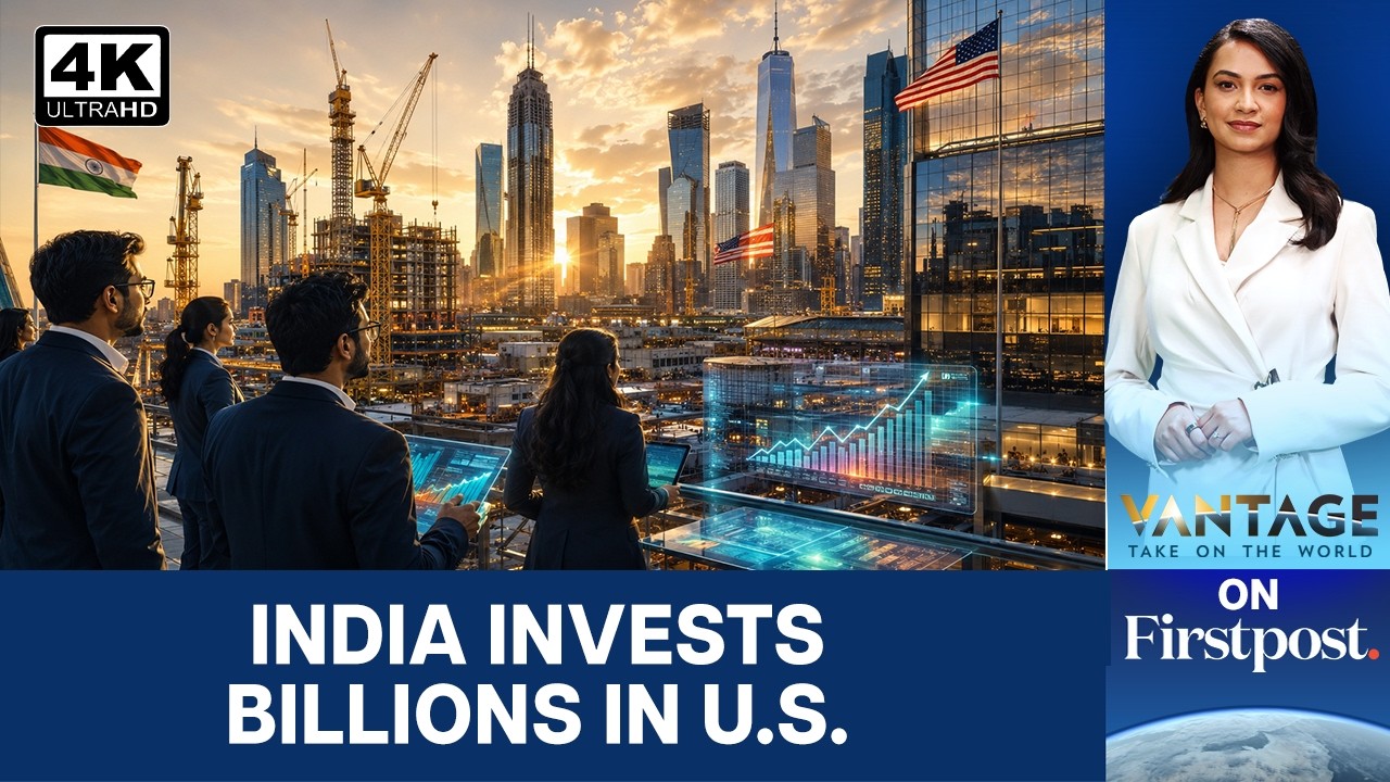 Indian Investments Soar in US Amid Ongoing Trade Deal Negotiations | Vantage on Firstpost | N18G