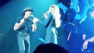 BREAK FIRST - Tim Mcgraw &amp; Faith Hill NEW SONG - Soul2Soul Tour 2017