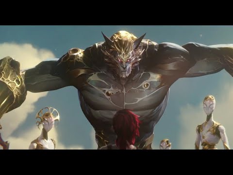 Vi, Jinx, Ekko vs Anomaly Warwick (Vander) |animation moment| arcane 2