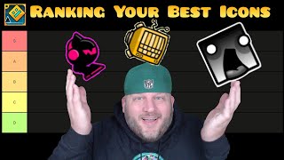 Ultimate Geometry Dash Viewer Icon Ratings Battle! PLUS Level Reactions