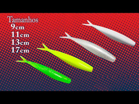 Vídeo Isca Pure Strike Shad 90 SS0900 9cm - C/ 10UN