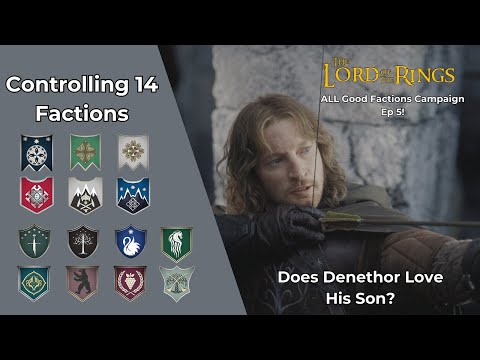 Lord of the Rings: Divide and Conquer V5.0 | Full Campaign! Gondor Defends Cair Andros ! Ep. 5