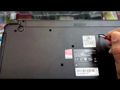 Packard bell No display/dark screen problem