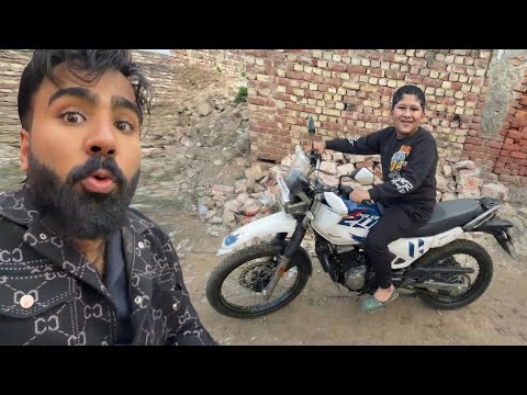 New Dirt Bike Chala Di Chinu Ne 😱 || NIkku Vlogz